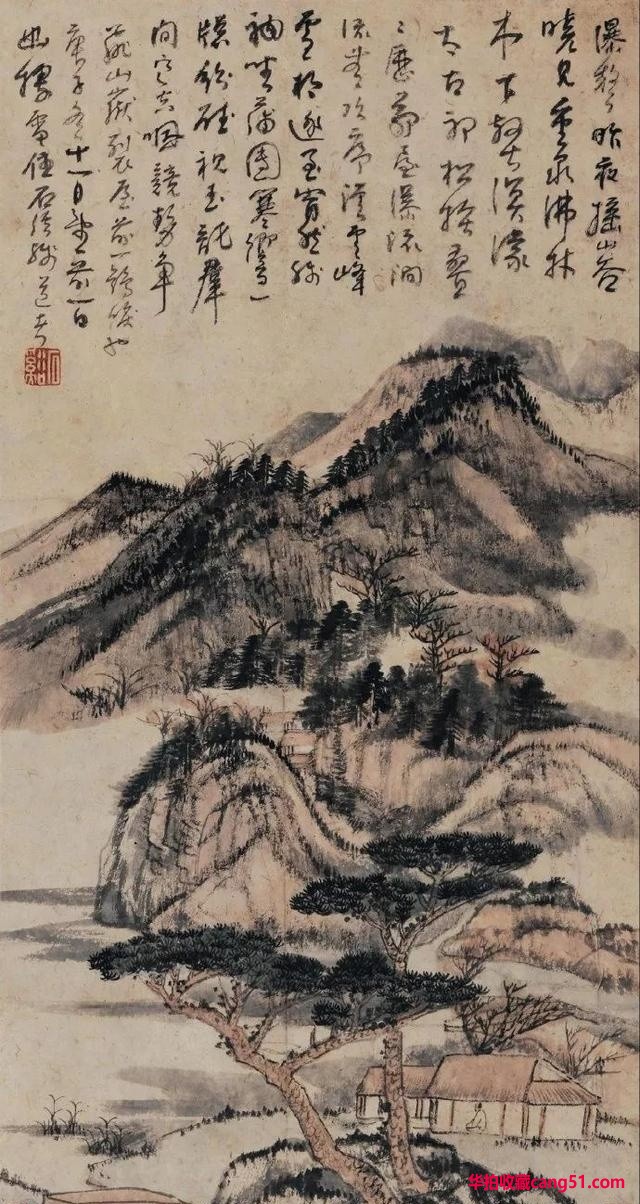 髡残｜人品画品并重 影响画坛三百多年（70幅）