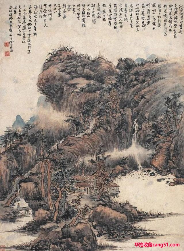 髡残｜人品画品并重 影响画坛三百多年（70幅）