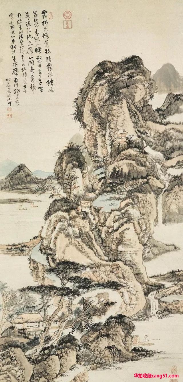 髡残｜人品画品并重 影响画坛三百多年（70幅）