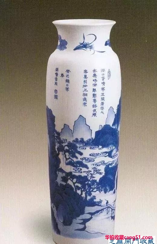 看瓷器山水纹，断瓷器年代！